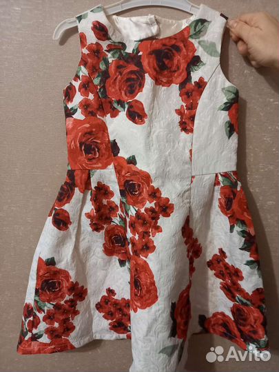 Платье для девочки балеро