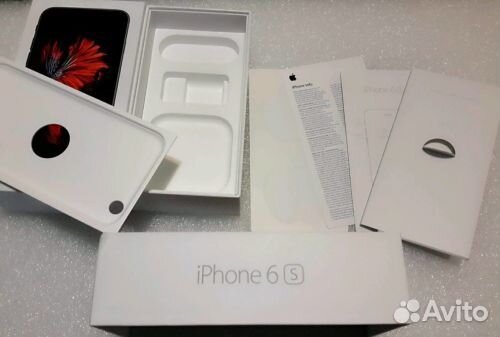 Продам коробку от iPhone 6S со всеми комплектующим