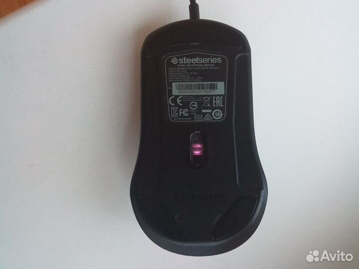 Игровые мыши Steelseries rival 100 optical mouse