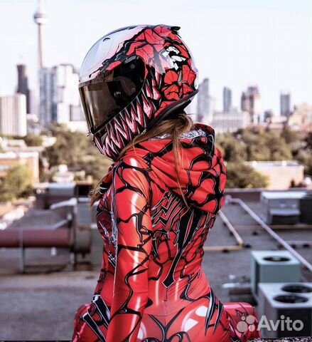 Интеграл HJC rpha 11 carnage marvel MC1 M и L