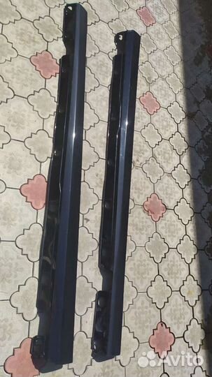 Пороги, накладки на пороги Мерседес w221 оригинал