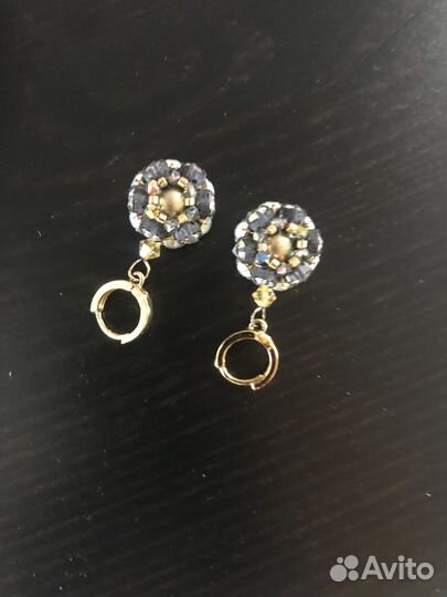 Серьги ручной работы шикарные