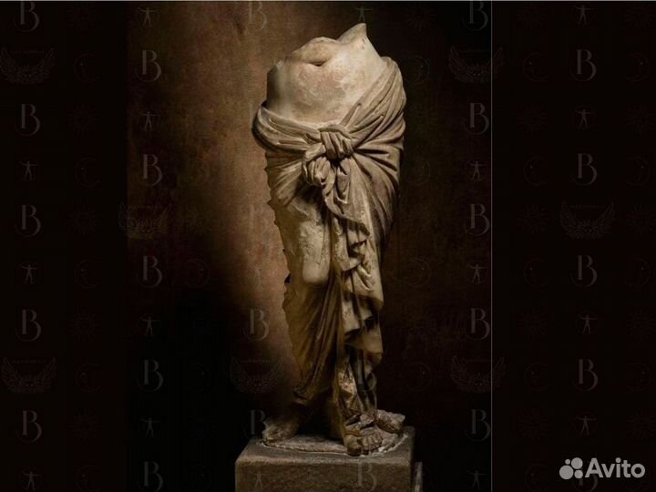 Скульптура Античный женский торс 1,3м