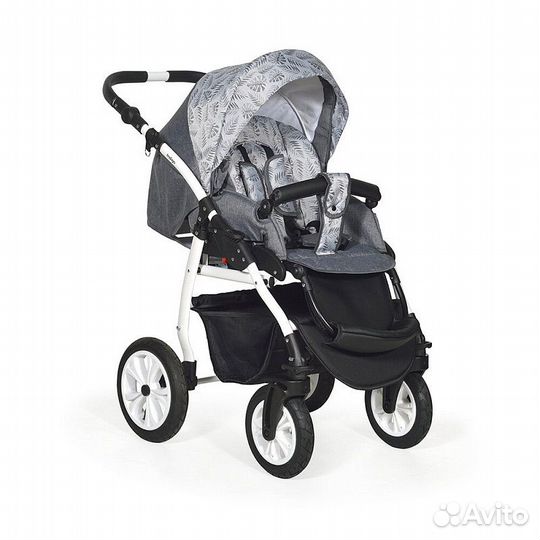 Коляска 3 в 1 indigo charlotte