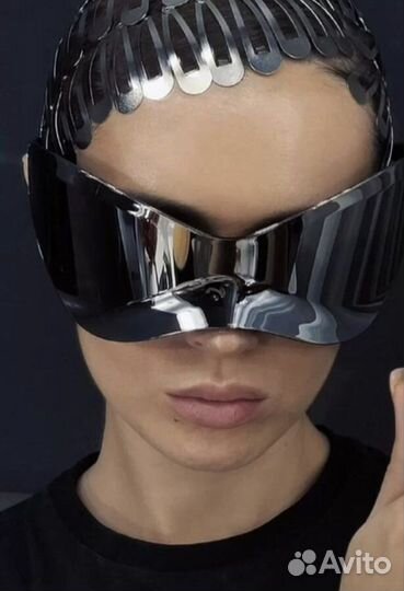 Очки в стиле balenciaga mask