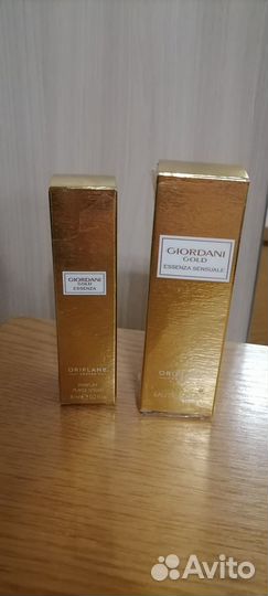 Oriflame giordani gold essenza 2 штуки