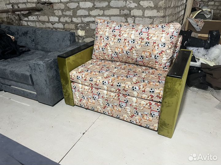 Мини диван раскладной детский