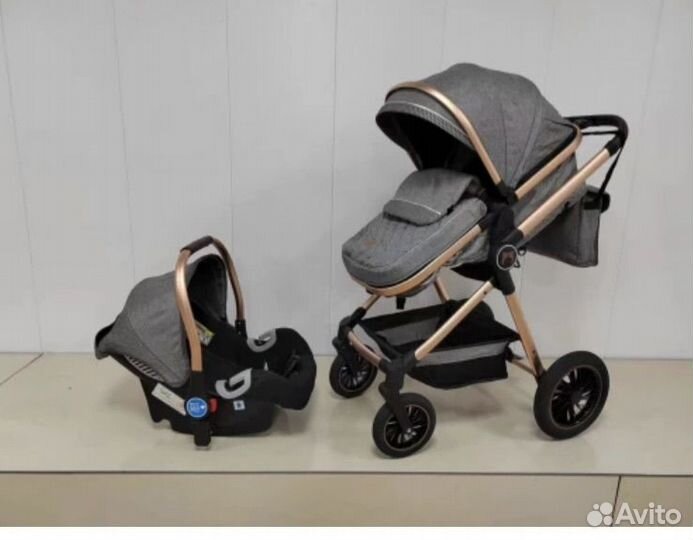 Коляска 3 в 1 новая в коробке
