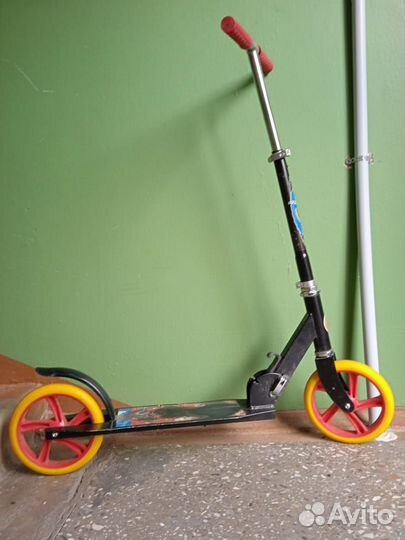 Самокат двухколесный подростковый
