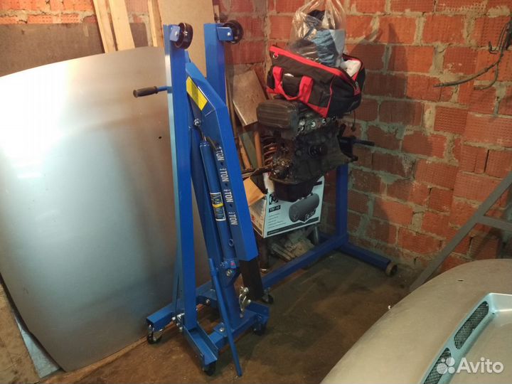 Кран гидравлический складной гаражный гусь аренда