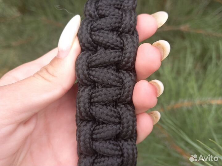 Ошейник для собаки из порокорда