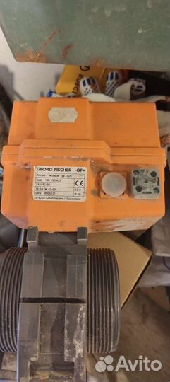 Кран шаровый с электроприводом пвх