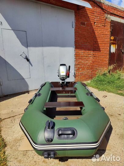 Лодка аква 2800 + Honda BF5 A