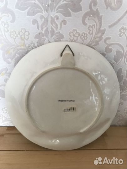 Подвесная декоративная тарелка и салфетница