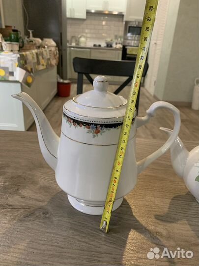 Чайники фарфоровые СССР