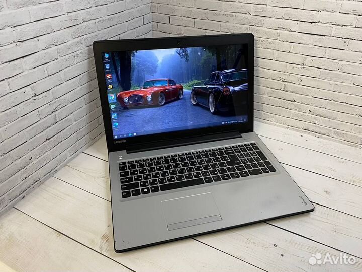 Игровой ноутбук Lenovo 8Gb/240SSD/2видеокарты/FHD