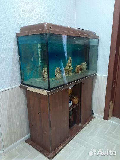 Аквариум с тумбой