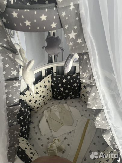 Балдахин, крепеж и бортики