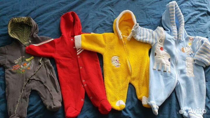Вещи пакетом для мальчика с рождения