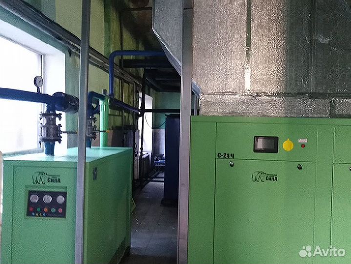 Винтовой компрессор с ременным приводом дз Сила С