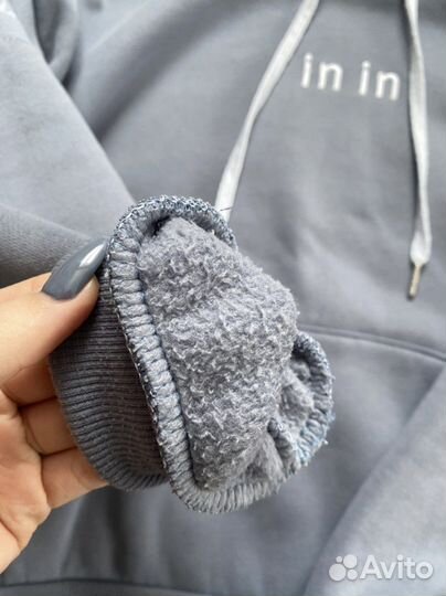 Худи женское на флисе