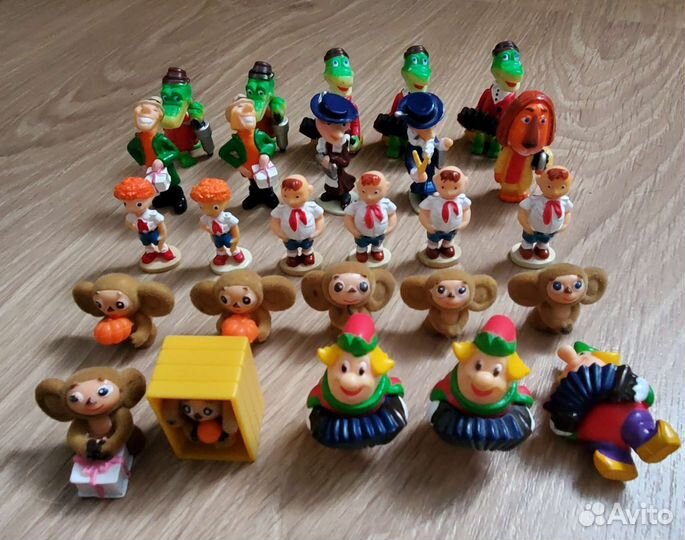 Фигурки из киндер сюрприза