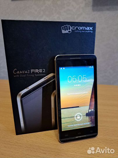 Телефон Micromax Canvas fire2