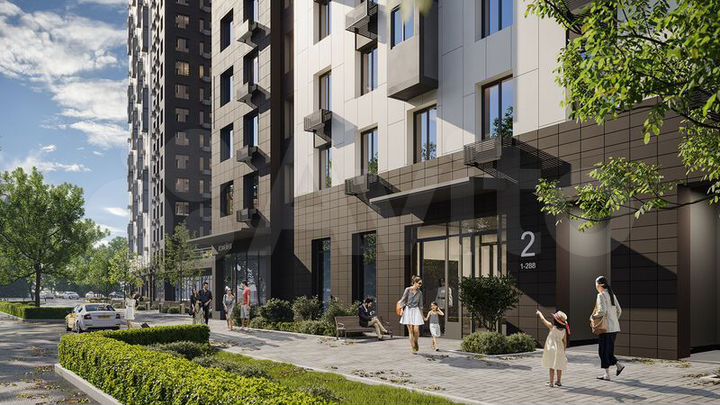 1-к. квартира, 33,6 м², 24/25 эт.