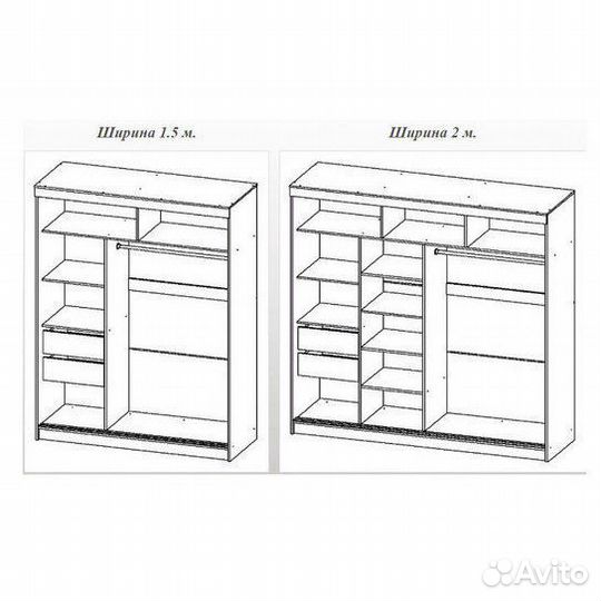 Шкаф-купе «Танго-2»