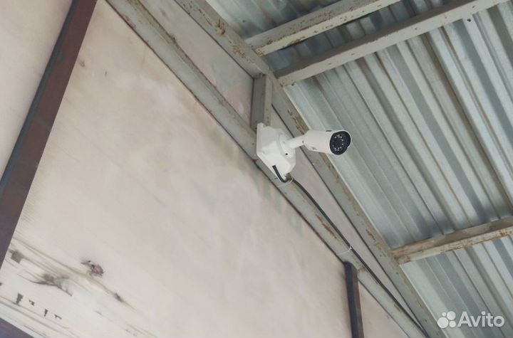 Видеонаблюдение с установкой