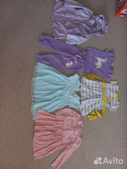 Вещи пакетом для девочки