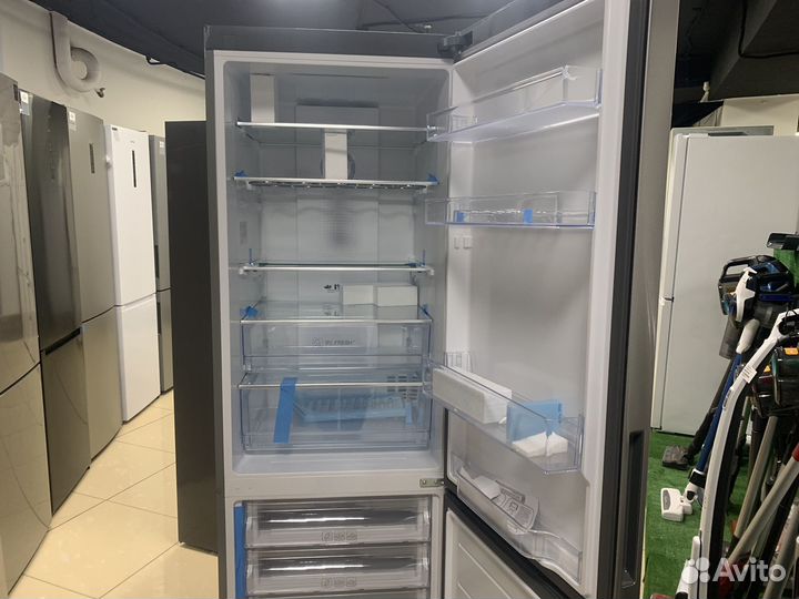 Холодильник Haier C2F636cxmv, нержавеющая сталь
