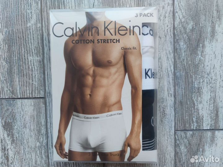 Трусы Calvin klein мужские L оригинал 3 шт