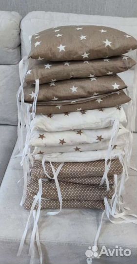 Бортики в детскую кроватку