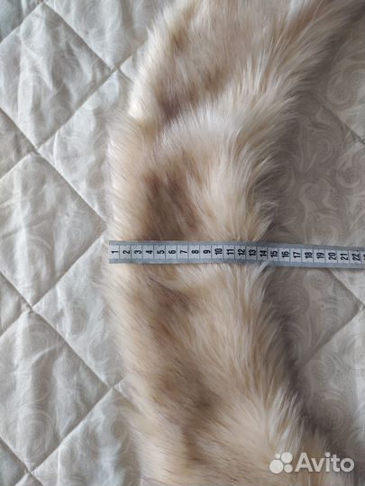 Искусственный мех воротник готовый 90 см