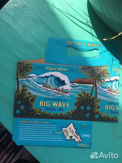 Упаковка от пива новая