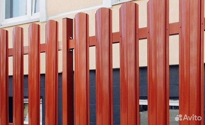 Штакетник фигурный