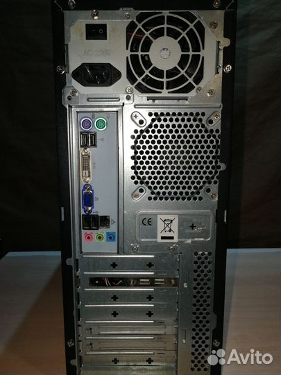 Мощный офисный компьютер на I-3, SSD