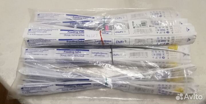 Зонды питательные, катетеры