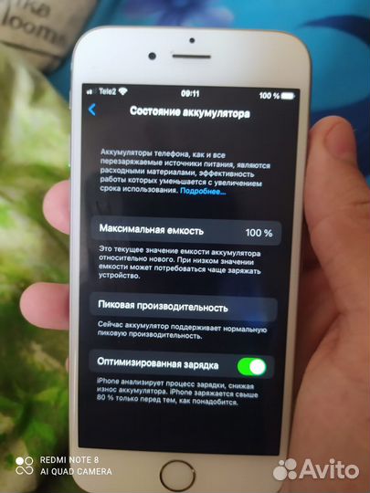 Телефон iPhone 6s