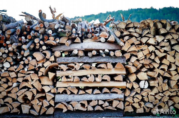Дрова чурками