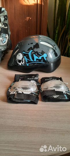 Роликовые коньки раздвижные для мальчика р. 26-29