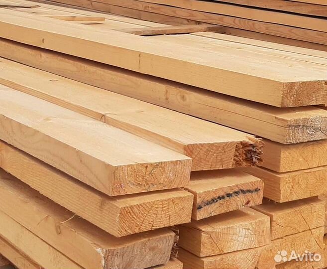 Доска от производителя, сосна 25х100х6000мм