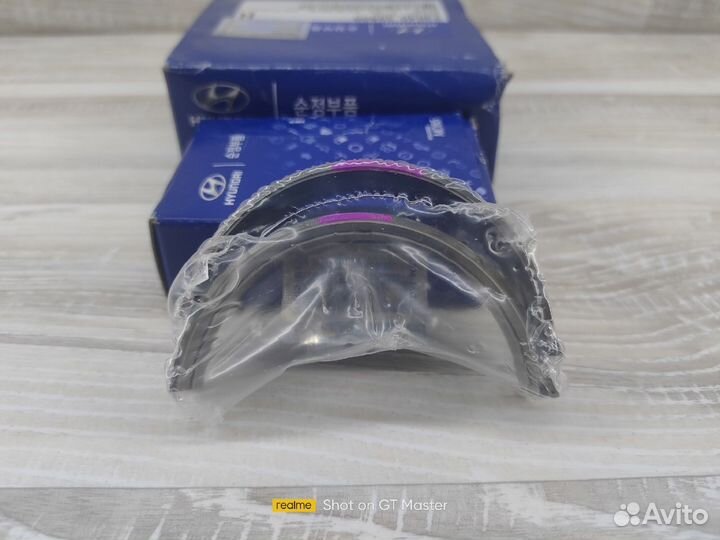 Вкладыши коренные Hyundai/Kia G6CU/6G74/6G75