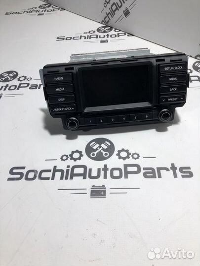 Магнитола Kia Rio 4, 2017-2019 г