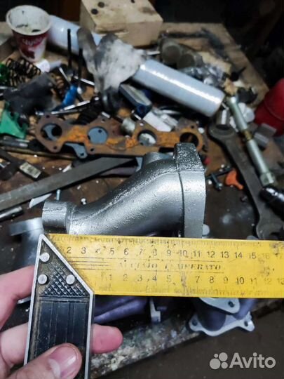 Коллектор под Weber 40-45 на ваз 2101-07 120 мм