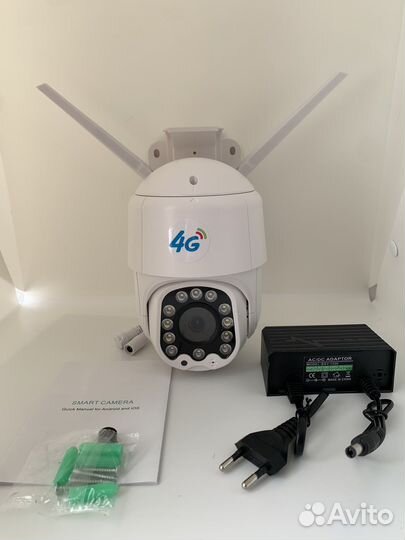 Камера видеонаблюдения 4G с инфрокрасной сьемкой