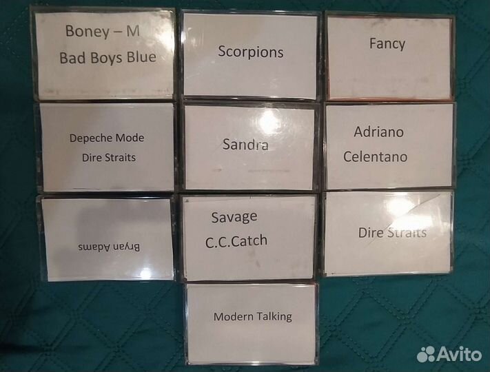 Аудиокассеты с записью