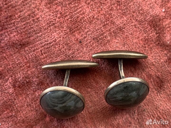 Запонки серебро 875 СССР
