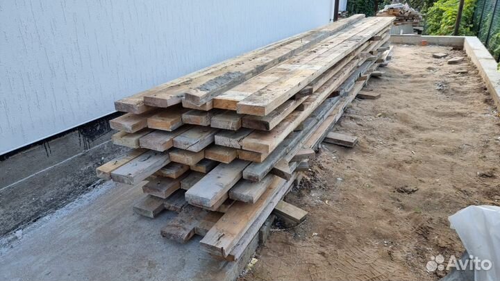 Доска 150х50х6000 для опалубки
